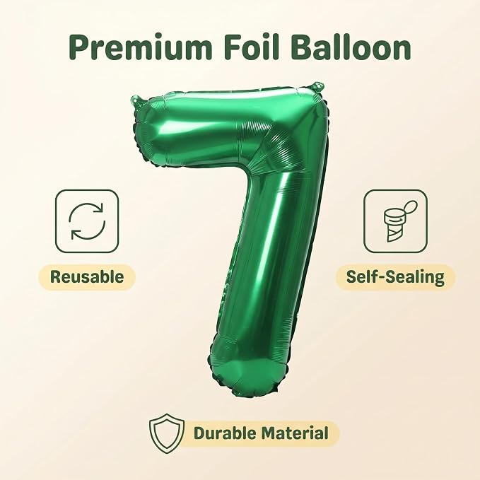 YPSelected 32 Inch Large Foil Helium Number Balloon Birthday Wedding Party 0-9 - Image 7