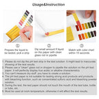 2 Pack pH Test Strips Universal pH 1-14 Litmus Test Paper 160 Strips for Saliva Urine Water Soil and Chemistry Experiments (2 Pack with Storage Case)