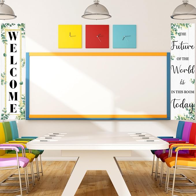 Eucalyptus Classroom Welcome Poster Decorations, Welcome Sign - Image 5