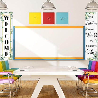 Eucalyptus Classroom Welcome Poster Decorations, Welcome Sign - Image 5