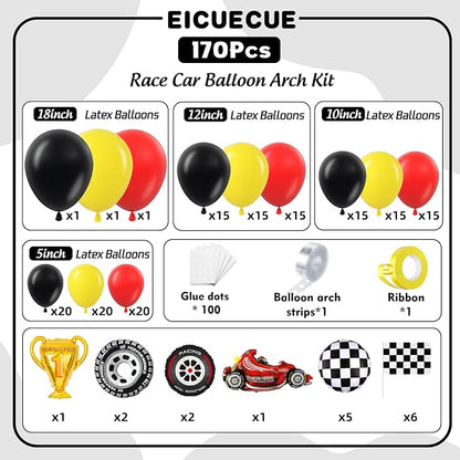 Race Car Balloon Arch Kit - Image 2