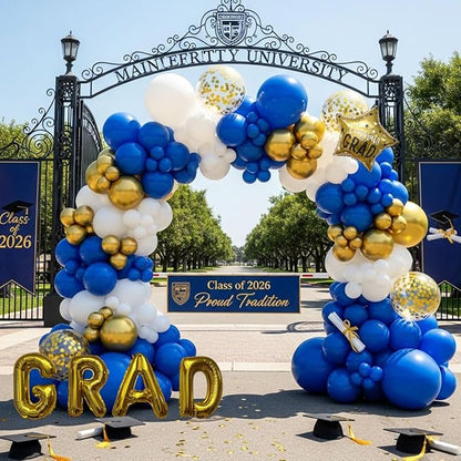 Graduation Balloon Arch Kit, 1 Foil Star, 5 Confetti Balloons, Grad Prom College - Image 5