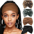 Extra Wide Headbands for Women Large Turban Headband Non Slip Boho Elastic Hairband Hair Twisted Knot Head Bands Accessories
