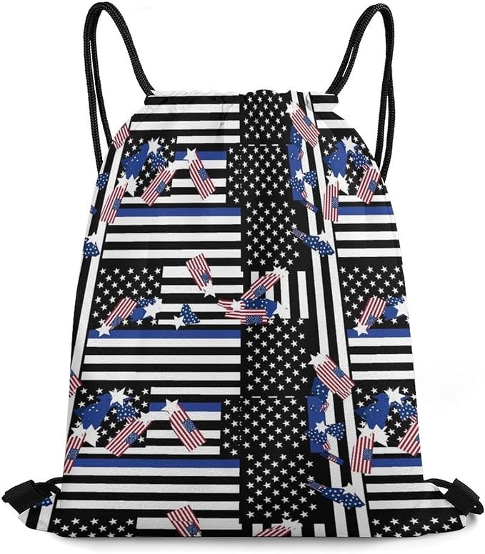 Swim Drawstring Bag Waterproof Sports Backpack by Unknown