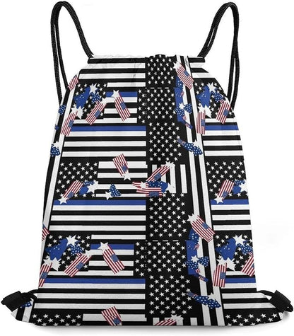Swim Drawstring Bag Waterproof Sports Backpack by Unknown