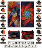 Neck Gaiter Headband Headwear Head Wrap Face Mask Magic Scarf Bandana for Men and Women