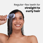 Tangle Teezer Ultimate Detangler Hairbrush, Eliminates Knots & Reduces Breakage, Mini Hair Brush for Travel, Small Hands & All Hair Types, Digital Lavender