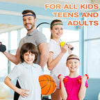 Headbands for Women, 5 PCS Unisex Sports Hair Band, Thin Hair Band Boys & Children, Elastic Headband Men's Sports Non-Slip Headbands, Thin Hair Bands for Football, Yoga, Running