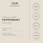 VINEVIDA Peppermint Japanese Essential Oil 10 mL - Undiluted Peppermint Oil 10 mL - Peppermint Candle Oil Scent - DIY Candle Scents for Candlemaking - 10 mL Essential Oil for Soap Making Safe for Skin