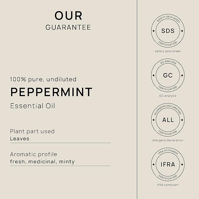 VINEVIDA Peppermint Japanese Essential Oil 16 oz Undiluted - Pure, Natural, Vegan, and Sustainable