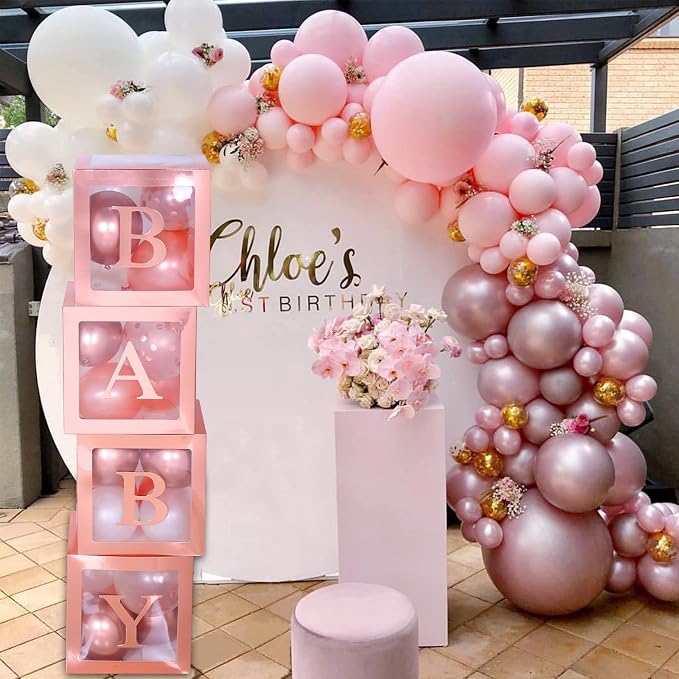 82PCS Rose Gold Baby Boxes - Image 5