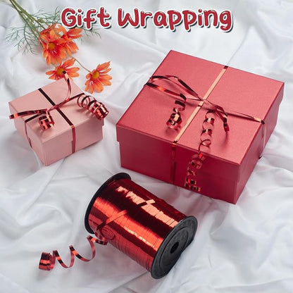500 Yard Red Curling Ribbon for Gift Wrapping, Balloon Ribbon, Balloon String - Image 3