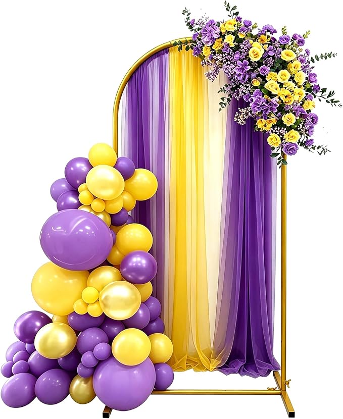 7.2FT Arch Backdrop Stand, Wedding Backdrop, Baby Shower, Bridal Shower by Unknown