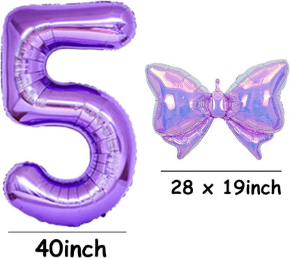 Happy birthday Big Number Balloons Foil Birthday Balloon Number Balloons Happy - Image 2
