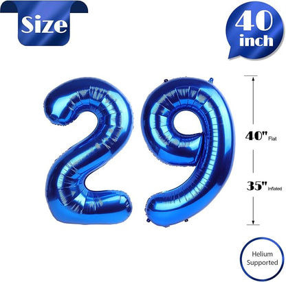 Navy Blue 29 Balloon - Image 5