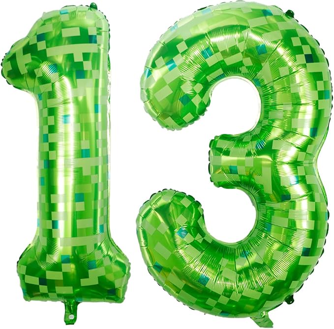 40 inch digital balloon, Number 13 by TNCDJKPA