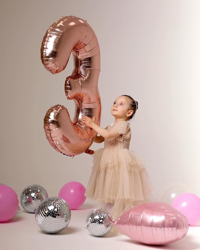 Rose Gold 13 Balloon - Image 4