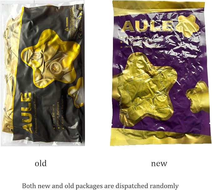 AULE 50Pcs Metallic 12 Inches Gold Chrome Helium Shiny Balloons | Chrome Helium - Image 6