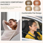 4 PCS Flat Claw Clips, Round Large Flat Hair Clips for Women,French Strong Hold Hair Barrettes for Thick Thin Hair(Matte)