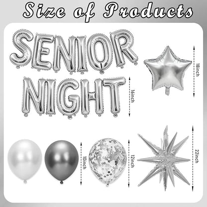 Silver Senior Night Decorations - Image 2