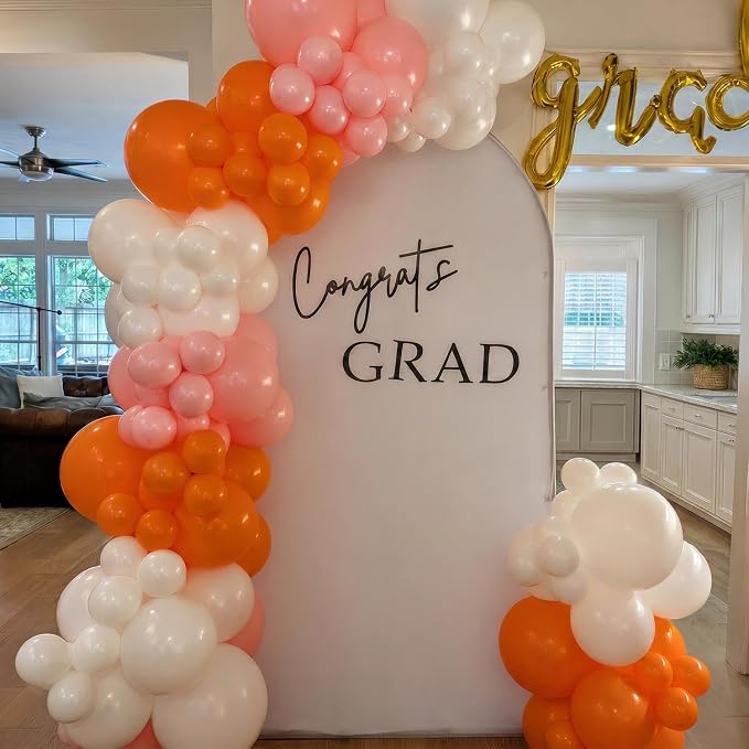 60Pcs Orange Balloons for Thanksgiving Halloween Birthday Party Decorations | - Image 5