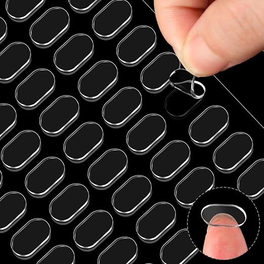 JANYUN 280 Pcs Mounting Putty, Double Sided Sticky Dots Adhesive Tack | Clear by JANYUN