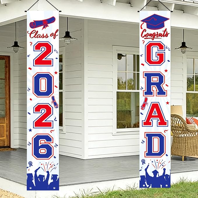 Graduation Decorations 2026 Porch Banner, Graduation Banner Class of 2026 - Image 7