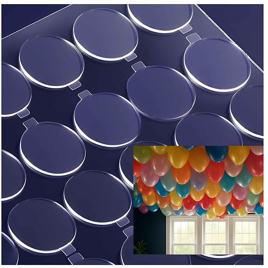 Clear Glue Dots Removable Sticky Tack, Waterproof Poster Putty Double Sided Dots by Kocymin