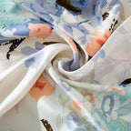 SLPBABY Silk Pillowcase for Hair and Skin with Hidden Zipper Print (Queen, Pattern11)