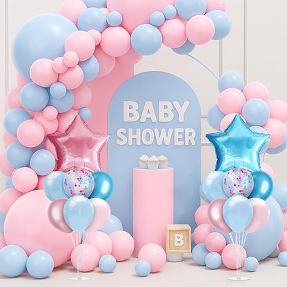Lunmon 4 Set Gender Reveal Balloon Stand Kit - Image 2