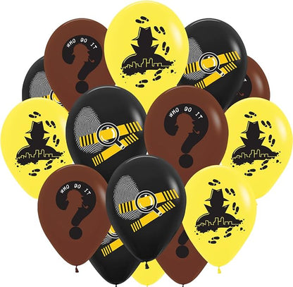30pcs Detective Balloons Top Secret Spy Balloons by Enimapod