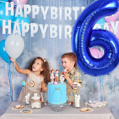 TONIFUL 40 Inch Navy Blue Number 21 Balloon Large Foil 21st Birthday Decor | - Image 3