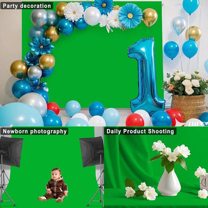 Green Screen Key Backdrop, 5X7 FT, Photography Background, Machine Washable - Image 3