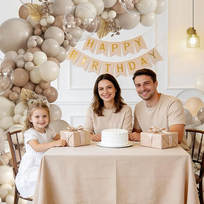 Neutral Balloon Arch Kit for Boho Gender Reveal Baby Shower Decorations | - Image 6