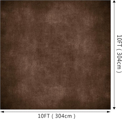 Brown Photo Backdrop Studio Abstract Texture Photography Background 10x10ft | - Image 2