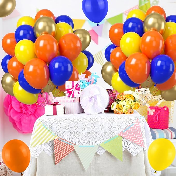 Blue and Orange Balloons - Image 4