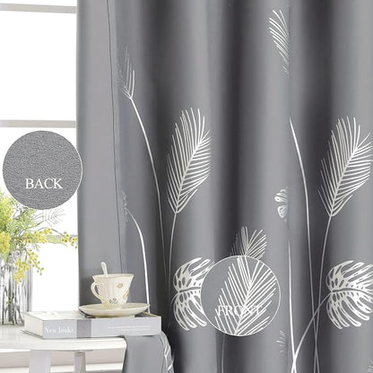 Sliding Glass Door Curtain 80W x 84L Inch Thermal Insulated Blackout Curtain 84 - Image 5