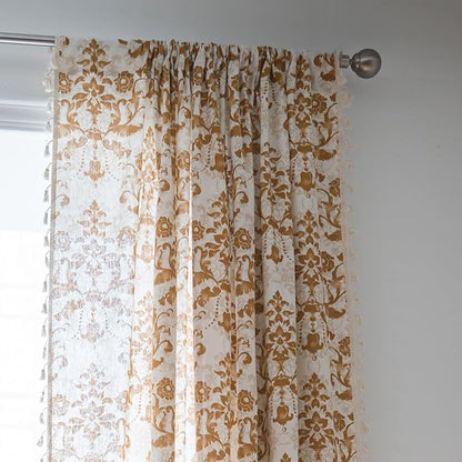 Sutuo Home Boho Curtains 63 Inches Length - Image 3