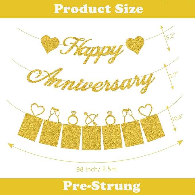 Happy Anniversary Party Decorations - Image 3