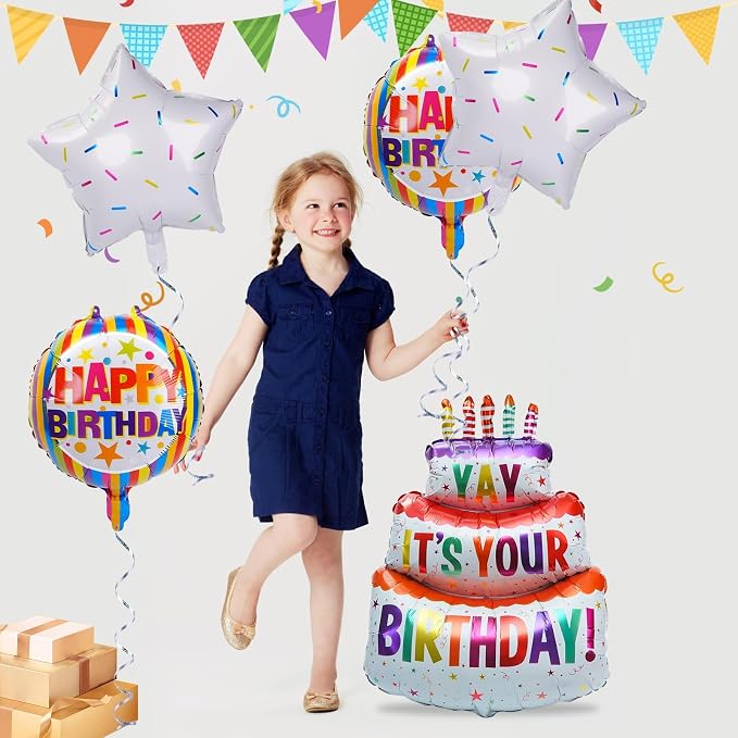 2 Sets Happy Birthday Balloon Set - Image 5