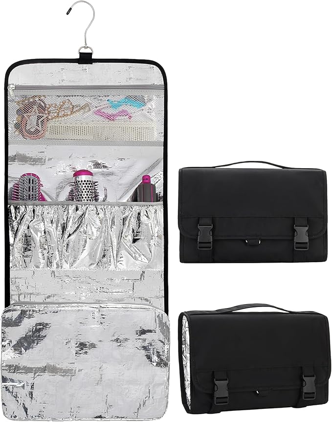 TANTO Travel Carrying Bag for Hair Dryer Hair Tools Organizer Case for Dyson Waterproof Dustproof Hair Accessories Tools Storage Bag for Hairdryer Styler Organizer Bag