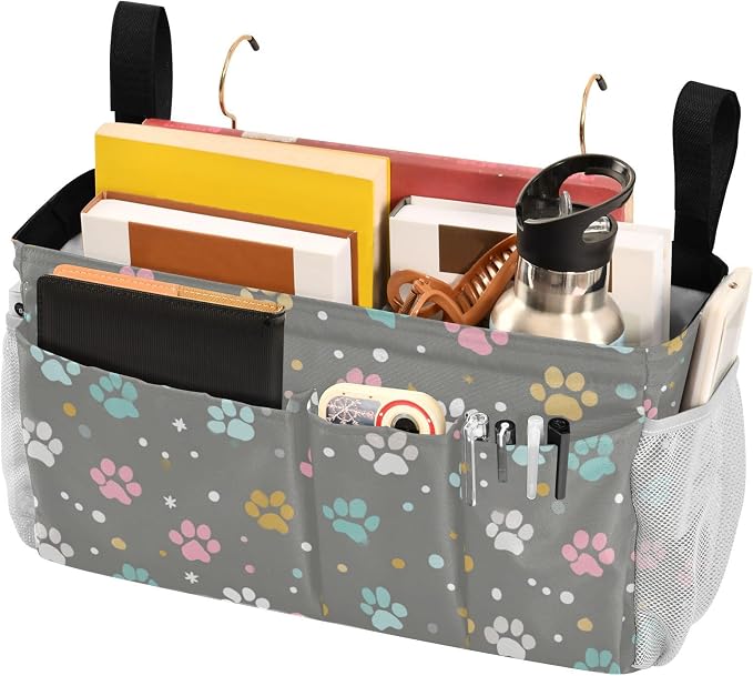 Bedside Caddy Hanging Bunk Bed Caddy Bed Organizer Hanging Pocket - Image 3