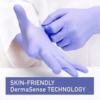 Medicom AssureTouch Pure Nitrile Medical Exam Gloves, Small 3-Mil 200 Count, Disposable Latex Free Gloves, Powder Free