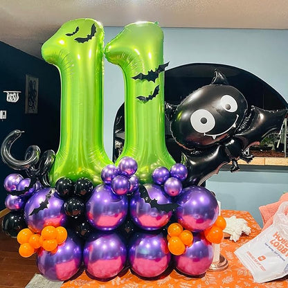 40 inch Number Balloon 0-9 Green Large Number 6 Balloons, Digital Balloons - Image 5