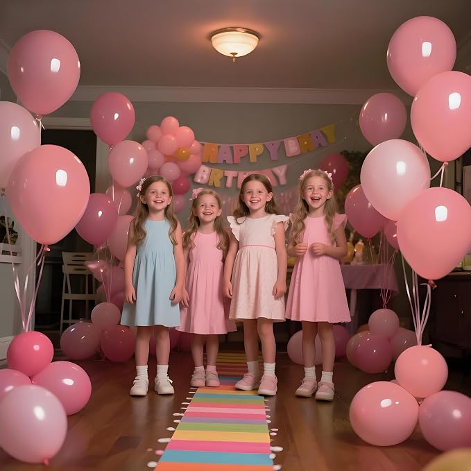 110pcs Dusty Pink Balloon 12 Inch, Brush Pink Latex Balloons - Image 7