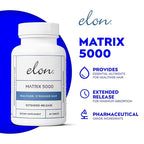 Elon Complete Kit for Thinning Hair – Elon Essential Shampoo and Conditioner Set + Matrix 5000 Hair Growth Supplement – NO Sulfates, Parabens or Phthalates