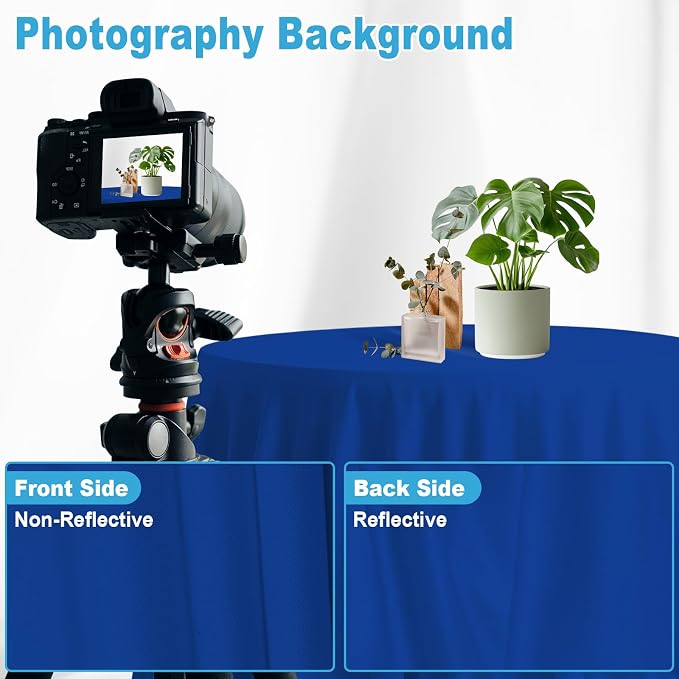 Royal Blue Photography Backdrop - Image 6