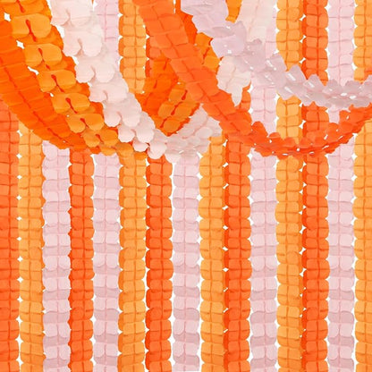 Fall-Boho Pink-Orange Groovy Thanksgiving Party-Decorations by OURUOLA