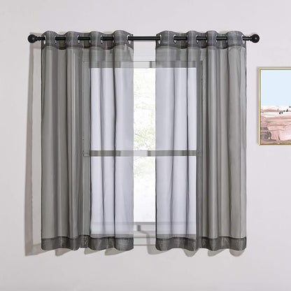 NICETOWN 45 Inch Sheer Curtains by NICETOWN