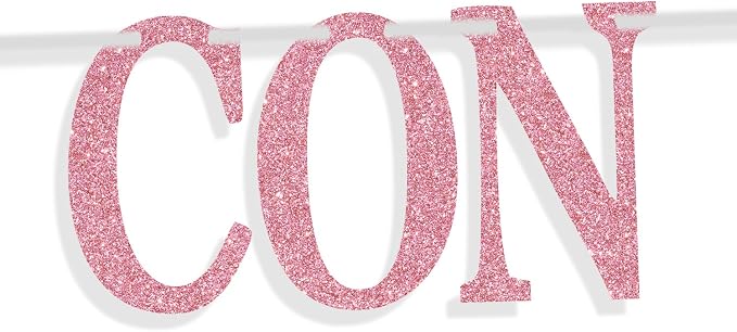 Pink Glitter Congratulations Banner, Congrats Grad/Class of 2026/So Proud of You - Image 7